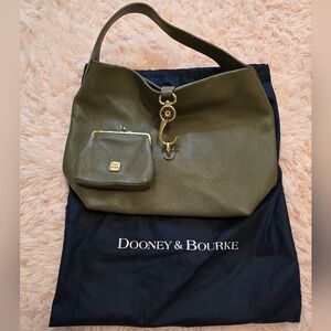 Dooney & Bourke Pebble Leather Grey Women's Bag Set